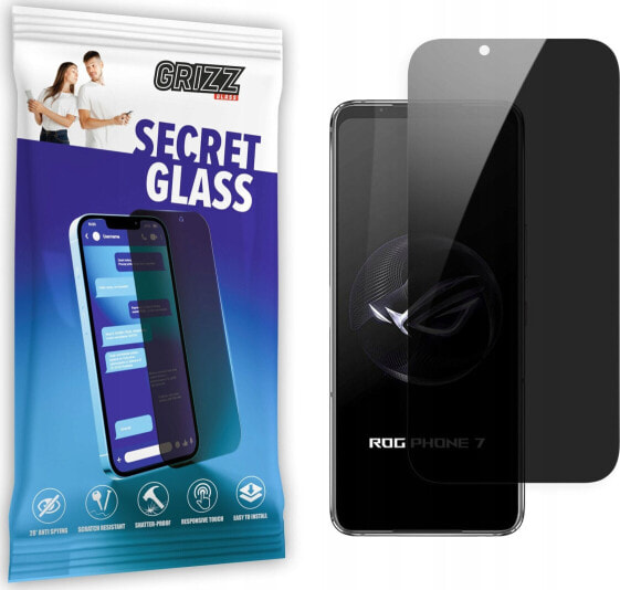 GrizzGlass Szkło prywatyzujące GrizzGlass SecretGlass do Asus ROG Phone 7