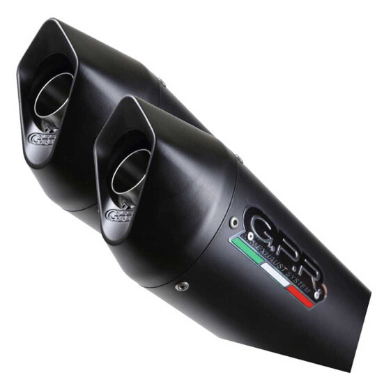 GPR EXHAUST SYSTEMS Furore Nero homologated Bolt On Muffler