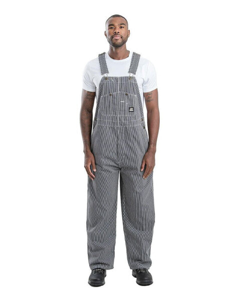 Men's Heritage Unlined Hickory Stripe Bib Overall