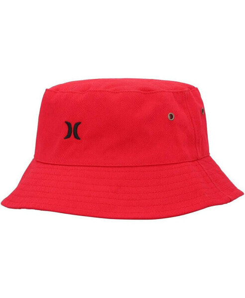 Men's Red Logo Bucket Hat