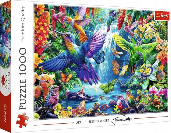 Trefl PUZZLE 1000EL TREFL KOLIBRY W TROPIKACH PUD6