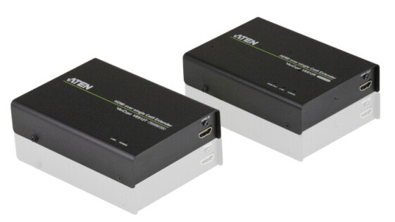 Усилитель сигнала AV черный Aten HDMI через одну CAT5e/6 кабель (100м) 4K / HDBaseT AV ретранслятор 1920 x 1080 пикселей 100 м.