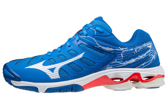 Кроссовки Mizuno Wave Momentum 2 В1GA216024 сине-белого цвета