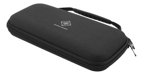 Deltaco GAM-088, Hardshell case, Nintendo, Black, Zipper