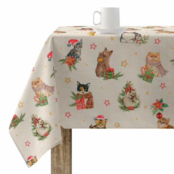 Stain-proof resined tablecloth Belum Christmas Multicolour 300 x 150 cm