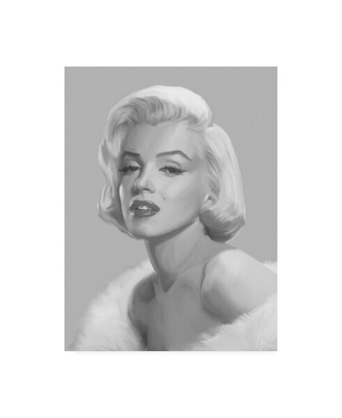 Chris Consani True Blue Marilyn Canvas Art - 20" x 25"
