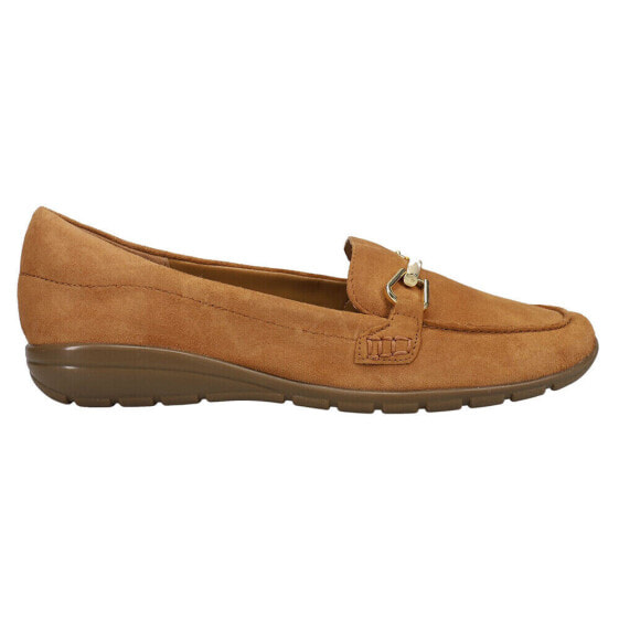 Easy Spirit Amalie Slip On Loafers Womens Brown E-AMALIE-210