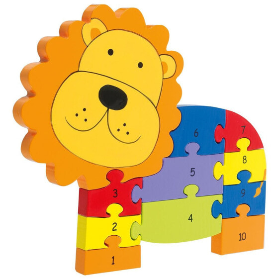 NICI Lion Number Puzzle