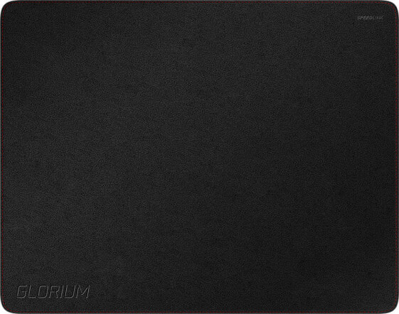 SPEEDLINK GLORIUM - Black - Monochromatic - Faux leather - Non-slip base - Gaming mouse pad