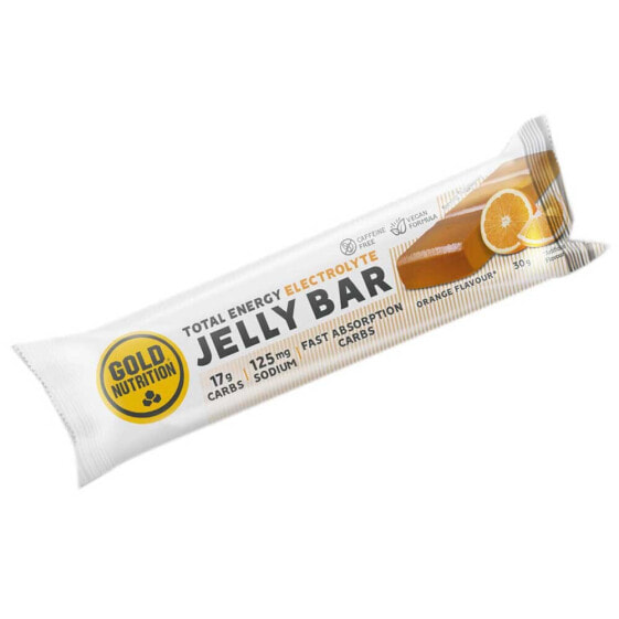 GOLD NUTRITION Energy Jelly Bar 30g Orange