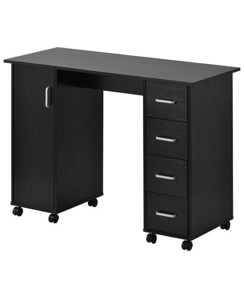 Home Office Computer Desk Table With Drawers