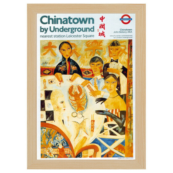 Bilderrahmen Poster 1988 Chinatown