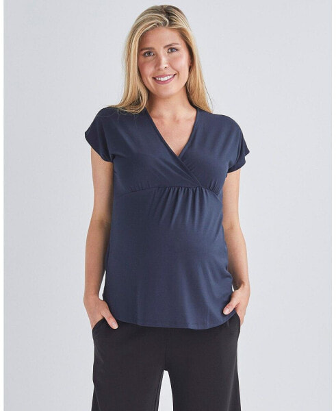 Maternity Angel Crossover Work Top