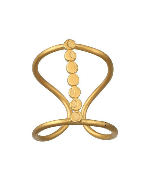 Cycles of the Goddess Adjustable Gold Ring