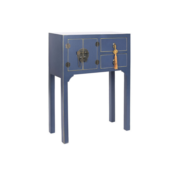 Console DKD Home Decor Blue Golden Fir MDF Wood 63 x 26 x 83 cm