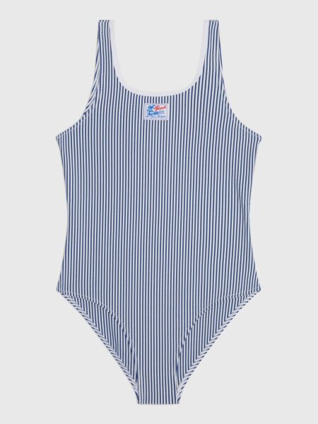 Kids' Stripe Seersucker Swimsuit