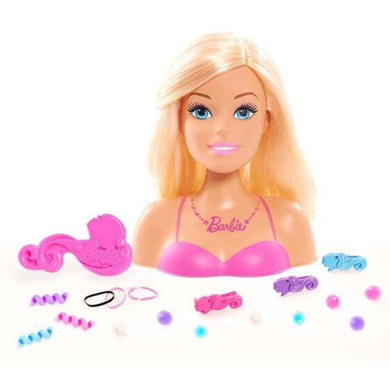 JUST PLAY Barbie Small Styling Head Blonde doll