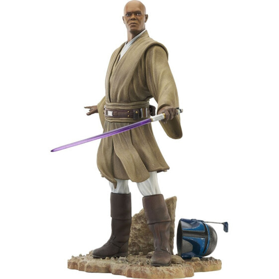 STAR WARS Attack Of The Clones Mace Windu Premier Collection Figure