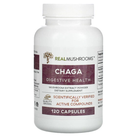 Chaga, Mushroom Extract Powder, 120 Capsule