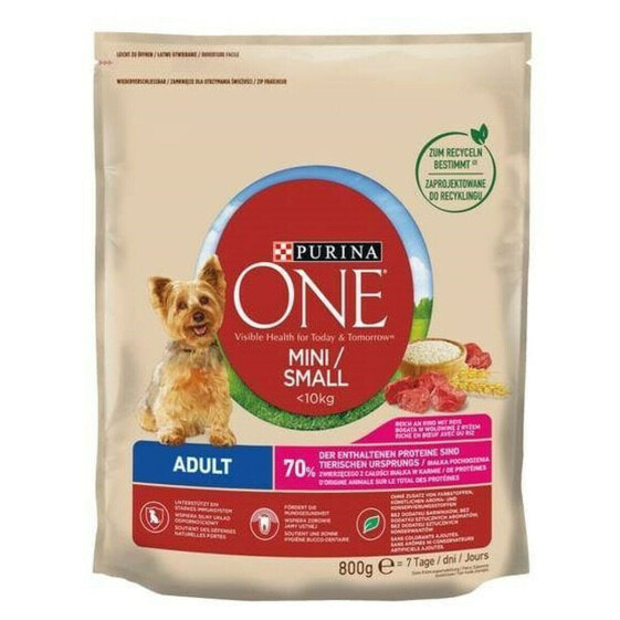 Fodder Purina One Mini Adult Veal 800 g