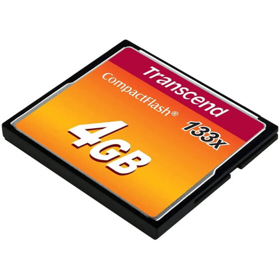 TRANSCEND 133x CompactFlash UDMA 4 4GB memory card