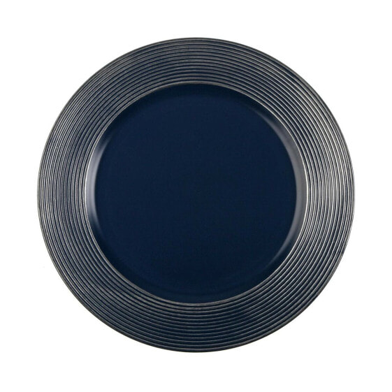 Мелкая тарелка Versa Синяя Пластиковая 33 x 33 см
