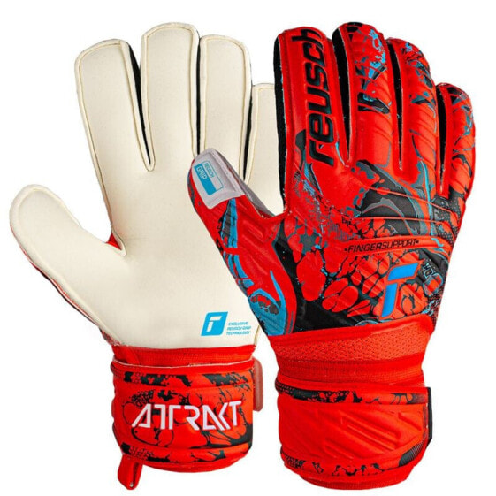 Вратарские перчатки Reusch Attrakt Grip Finger Support M 53 70 810 3334