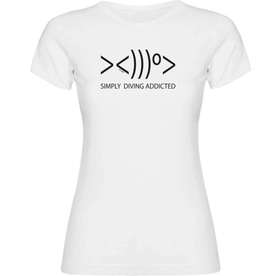 KRUSKIS Simply Diving Addicted short sleeve T-shirt