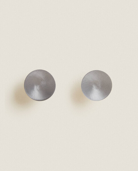 Silver-coloured door knob (pack of 2)