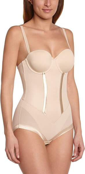 Maidenform Flexees Women's 188764 Body Briefer Latte Lift Shapewear Size 38 C