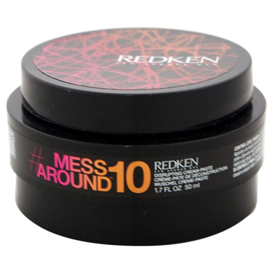 Redken Mess Around 10 Disrupting Cream-Paste | For All Hair Types | Adds Text...