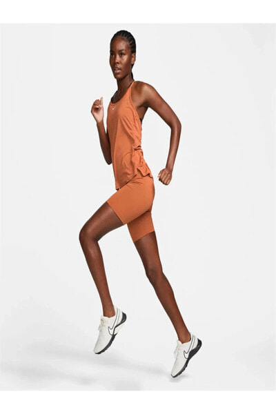 Леггинсы женские Nike One Dri-Fit High Rise 7 дюймовые Коричневые