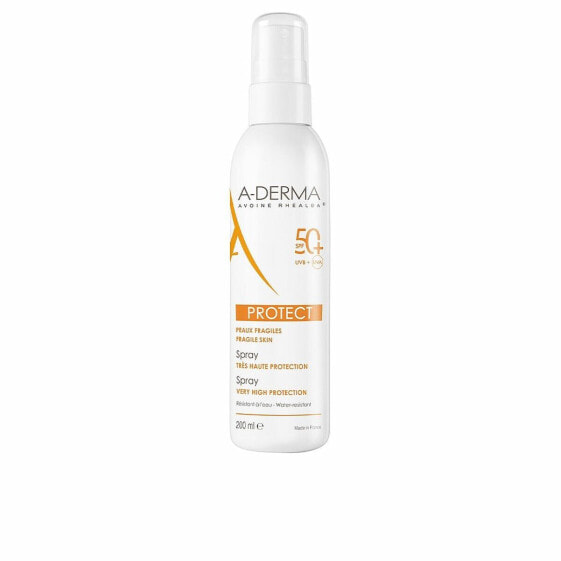 Защитный спрей от солнца для тела A-Derma Protect 200 ml SPF 50+