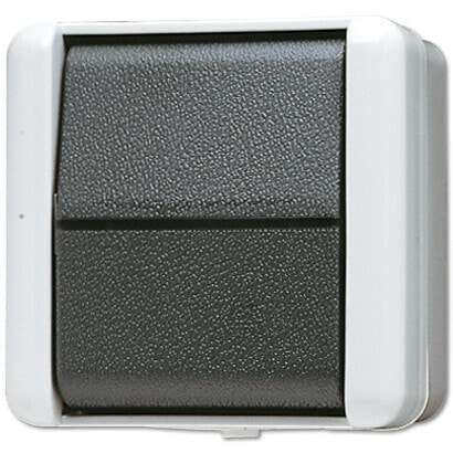 JUNG 807 W - Rocker switch - Wired - Black,White - Thermoplastic - IP44 - 250 V