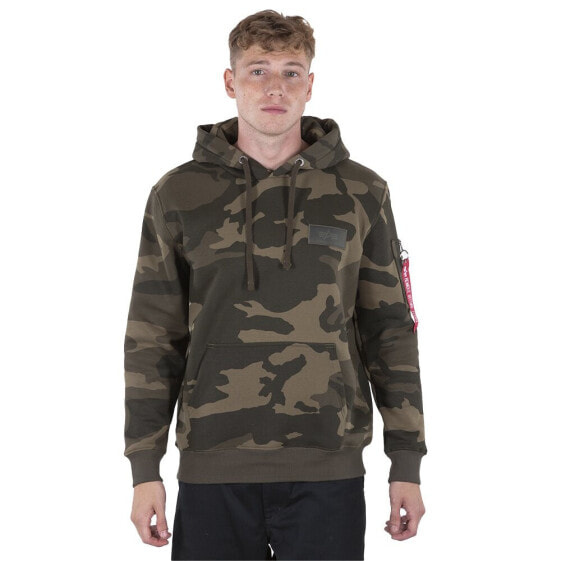 ALPHA INDUSTRIES Back Print Camo hoodie