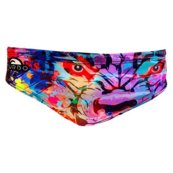 TURBO Wolf Wall Swimming Brief