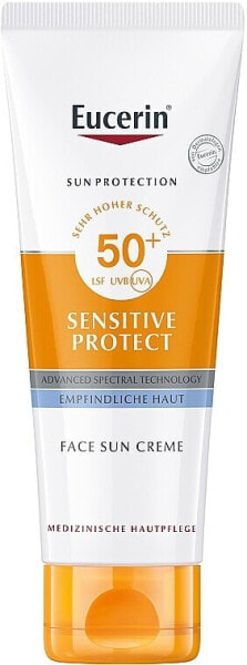 Pflegende Sonnenschutzcreme für trockene und empfindliche Gesichtshaut SPF 50+