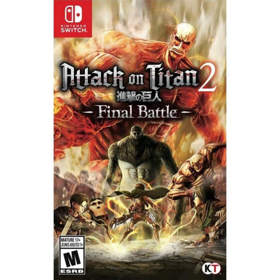 NINTENDO GAMES Switch Attack on Titan 2 Final Battle - Import