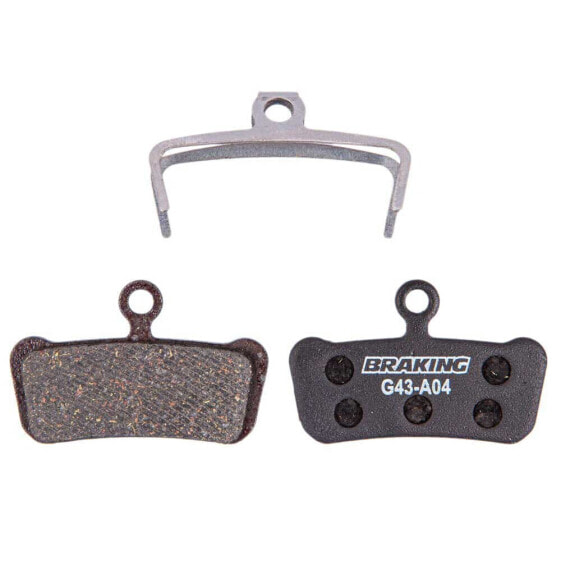 BRAKING Avid X.0 Trail/Sram Guide organic disc brake pads 20 pairs