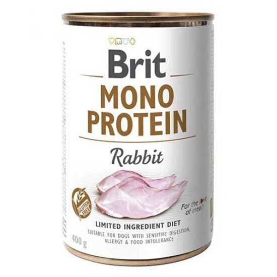 BRIT Mono Protein Rabbit 400g Wet Dog Food