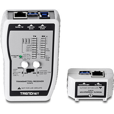TRENDnet TC-NT3 - 9 V - 144 g - 117 x 67 x 27 mm - 0 - 50 °C - LAN (RJ-45)