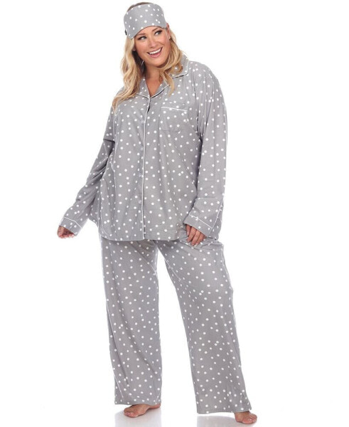 Пижама White Mark Plus Size Pajama