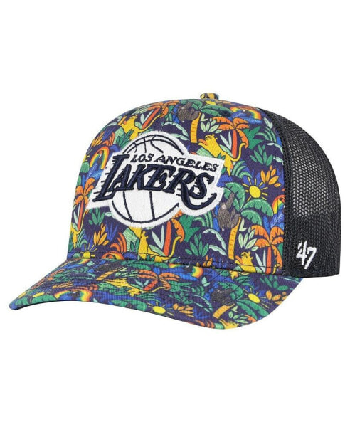 47 Brand Men's Navy Los Angeles Lakers Jungle Trucker Adjustable Hat