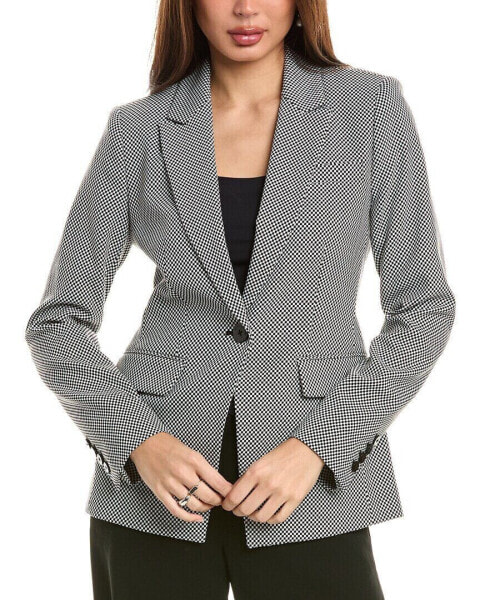 Elie Tahari Check Blazer Women's