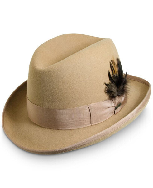 Men's Wool Homburg Hat