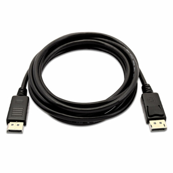 Кабель DisplayPort Mini на DisplayPort V7 V7MDP2DP-01M-BLK-1E Чёрный