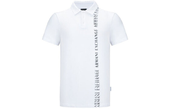 Armani Exchange SS21 Logo Polo 3KZFFM-ZJ7UZ-1100