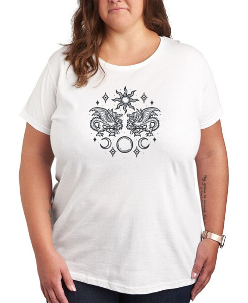 Trendy Plus Size Celestial Graphic T-shirt