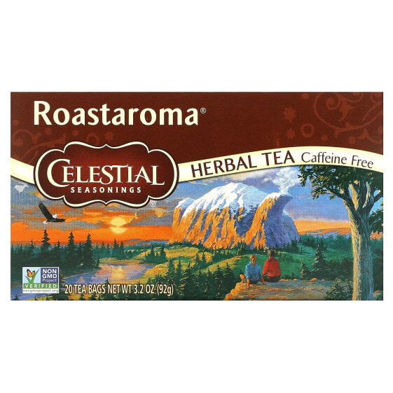 Celestial Seasonings, травяной чай, Roastaroma, без кофеина, 20 чайных пакетиков, 92 г (3,2 унции)