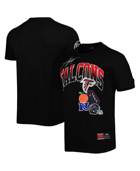 Men's Black Atlanta Falcons Hometown Collection T-shirt